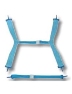 JUEGO TIRANTES RECAMBIO AZUL
