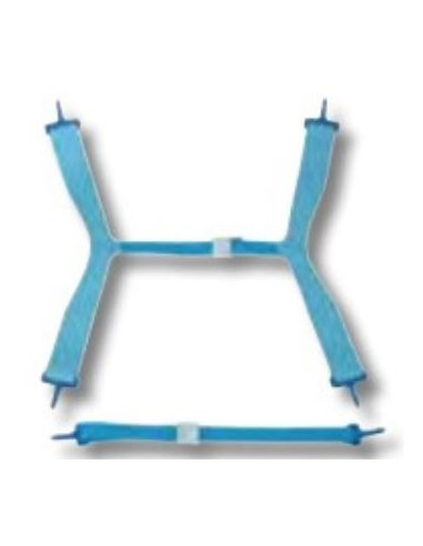 JUEGO TIRANTES RECAMBIO AZUL