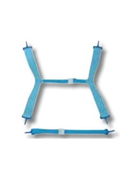 JUEGO TIRANTES RECAMBIO AZUL