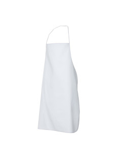 DELANTAL VELILLA PETO BLANCO (4S)