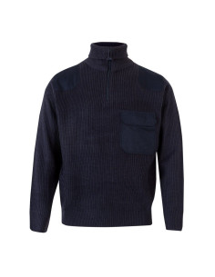 SUETER PUNTO M/CREMALLERA CUELLO ALTO