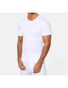 CAMISETA INTERIOR M/C 50%ACRIL.+50%POL.
