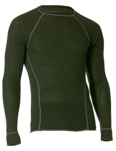 CAMISETA OSLO M/L CUELLO REDONDO NEGRA