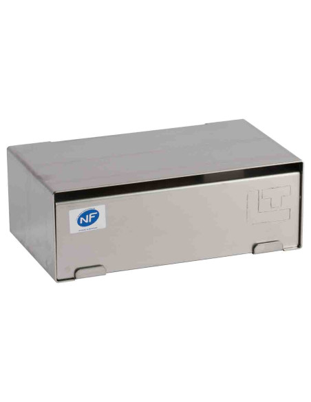 DISPENSADOR INOX PARA GUANTES