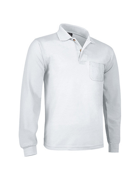 POLO M/L PUNTO PIQUE CON BOLSILLO