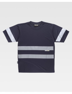 CAMISETA MANGA CORTA REFLECTANTE