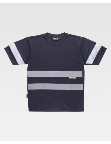 CAMISETA MANGA CORTA REFLECTANTE
